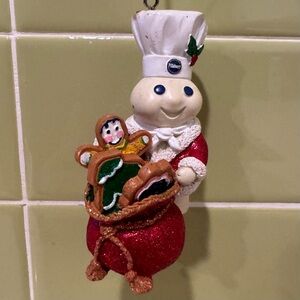 Danbury Mint The Pillsbury Doughboy Glitter Ornament - No Box